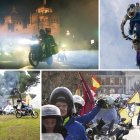 El desfile de antorchas, una de las jornadas de acrobacias, la campa en Pingüinos Arena y el desfile de banderas en Recoletos