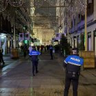 Apagón en la calle Santiago de Valladolid