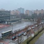 Nieva en Valladolid