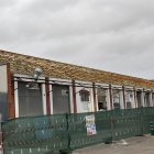 La Estación  Gourmet, ya sin su tejado de uralita.