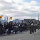 Ceremonia Militar Anual de las unidades de la Brigada Logística en la base militar “El Empecinado”, Santovenia de Pisuerga (Valladolid)