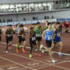 Imagen de archivo de una prueba en la pista salmantina Carlos Gil Pérez.