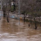 Crecida del rio Pisuerga