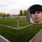 Campo de fútbol Ribera de Castilla, donde juega el CD Juventud Rondilla.