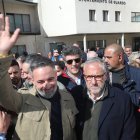 Santiago Abascal junto a Carlos Pollán en Guardo