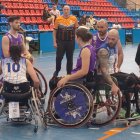 Acción del partido entre vallisoletanos y sevillanos.