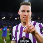 Carlos Clerc, tras la victoria ante el Huesca en Zorrilla.