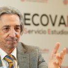 El presidente del Colegio de Economistas de Valladolid, Palencia y Zamora (ECOVA), Juan Carlos De Margarida