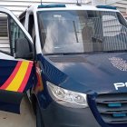 Furgón de la Policía Nacional.