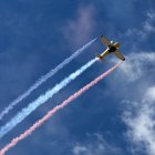 Acrobacias aéreas en el aeródromo La Matilla.
