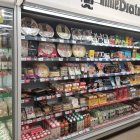 Cámara de refrigerados del supermercado DIA de Tudela de Duero donde se produjo el hurto de la lasaña.
