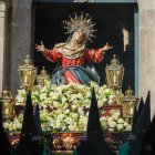 Procesión Ofrecimiento de los Dolores en la iglesia De la Vera Cruz.