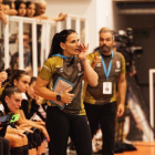 Ana Seabra, al frente del Atlético Guardés.