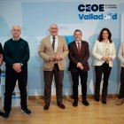 Presentación del balance del décimo aniversario de Valladolid Traspasa con la presencia del alcalde.