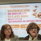 Luisa Lobete, gerente de AECC Valladolid presenta los datos de la campaña 'X Solidaria'