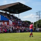 Aficionados del Tordesillas en el partido del ascenso ante el Almazán.