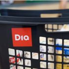 Carro de la compra de un supermercado DIA