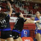 Sandra Monteagudo lanza ante Elda.