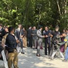 Rodaje de "Los salvajes bravos" en el Campo Grande de Valladolid.