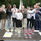 Cita gastronómica 'Vinos + Tapas' en la Acera de Recoletos de Valladolid.