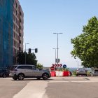 Imagen de las obras de red de calor que se están llevando a cabo en la calle Habana