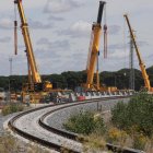 Obras del Viaducto de los tramposos
