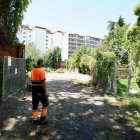 Obras en el aparcamiento del Edificio Rondilla y en el entorno de la Ciudad de la Justicia