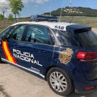 Coche de la Policía Nacional.