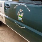 Vehículo de la Guardia Civil.