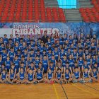 Foto de familia segundo turno del Campus Gigantes en Valladolid.