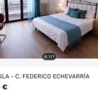 Anuncio de un piso en León para ver el eclipse por 22.000 euros.