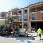 Bloque de ‘cohousing’ en construcción en Parquesol (Valladolid).