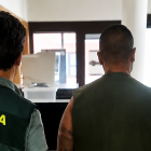 El detenido porel incendio de Ávila