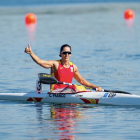 Cristina Franco en los Juegos del Mediterráneo.