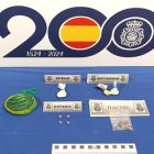 Ketamina, Speed y Éxtasis con un valor de 614,42 euros sustraída al detenido