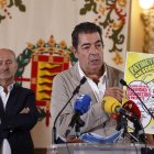 El concejal de Tráfico, Alberto Gutiérrez Alberca, durante la presentación del programa de la semana europea de la movilidad.