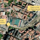 Plano de la integración del ferrocarril en Torrelavega.