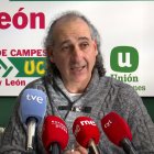 El coordinador de la organización, Jesús Manuel González Palacín.