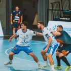 Renan Pinheiro, defendiendo en las filas del Granollers.