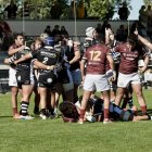 Una imagen del duelo jugado en pepe rojo entre Vulcanizados Älvarez y Silicius Alcobendas.
