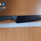 Cuchillo incautado.