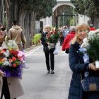 El cementerio de El Carmen en el Día de Todos los Santos