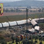 Imagen del accidente mortal de trenes en Toledo, con un AVE y un Iryo descarrilados; y Gonzalo, que estaba en el AVE