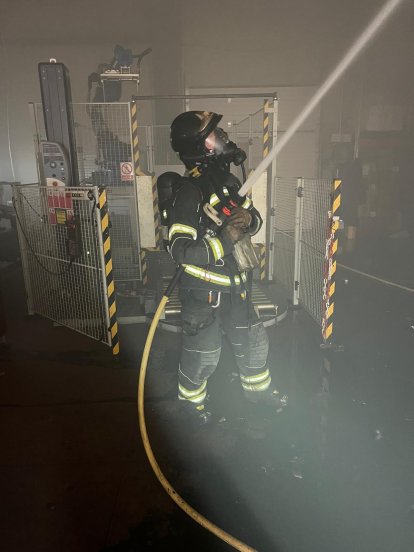 Incendio en la bodega 912 de Altitud en la Ribera de Duero de Valladolid
