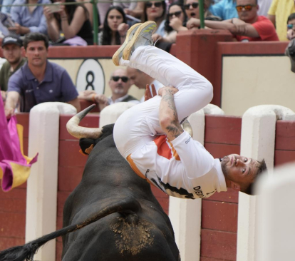 Concurso de cortes, quiebros y saltos en el coso de Zorrilla