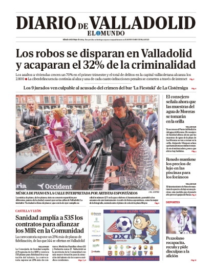 Portada 18 de mayo