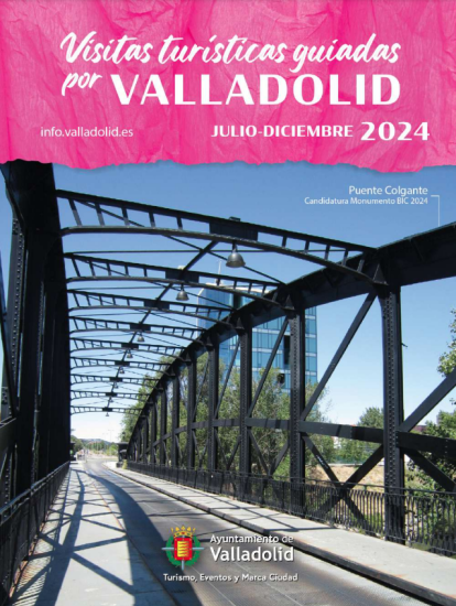 Folleto Visitas Turísticas Guiadas por Valladolid (julio-diciembre)