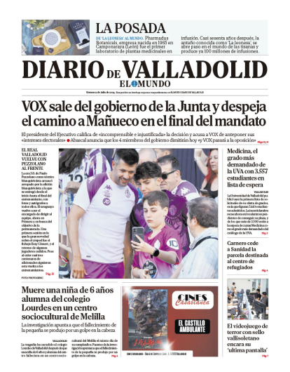 Portada 12 de julio