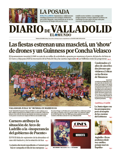 Portada 26 de julio