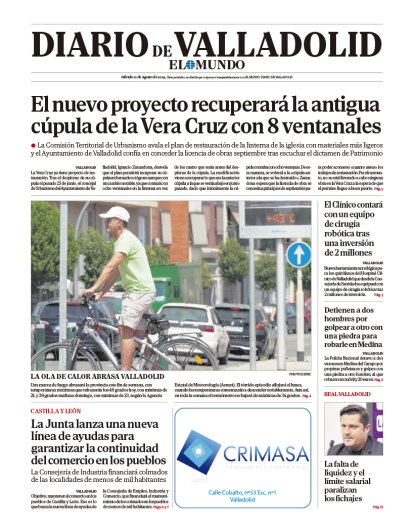 Portada  10 de agosto